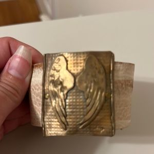 Hammered Angel Cuff